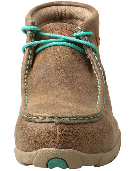 Image #5 - Twisted X Women's Chukka Driving Shoes - Alloy Toe, Brown, hi-res