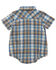 Image #2 - Carhartt Infant Boys' Plaid Print Onesie, Blue, hi-res