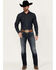Image #1 - Cody James Men's Jackson Slim Straight Stretch Denim Jeans, Dark Wash, hi-res