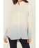 Image #4 - Wrangler X Lainey Wilson Women's Call A Cowboy Ombre Long Sleeve Snap Layering Shirt, Cream, hi-res