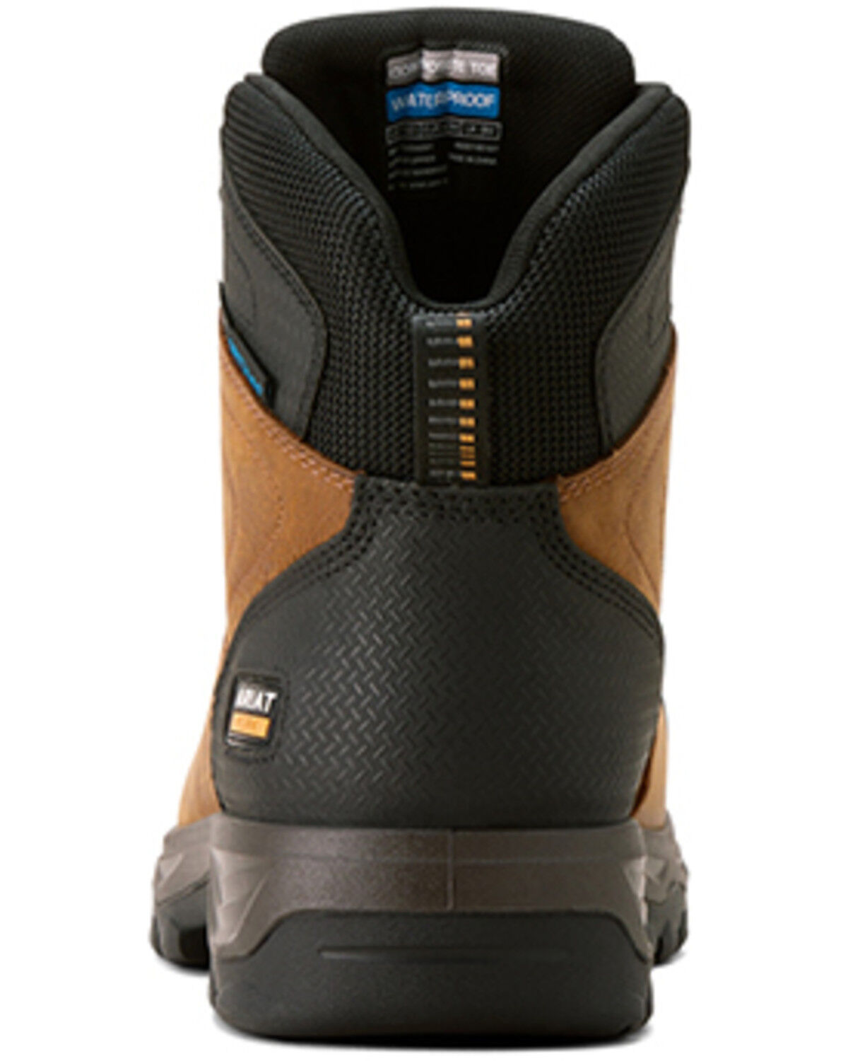 Image #3 - Ariat Men's 6" Turbo Duratread XTR Waterproof Work Boots - Carbon Toe, Brown, hi-res