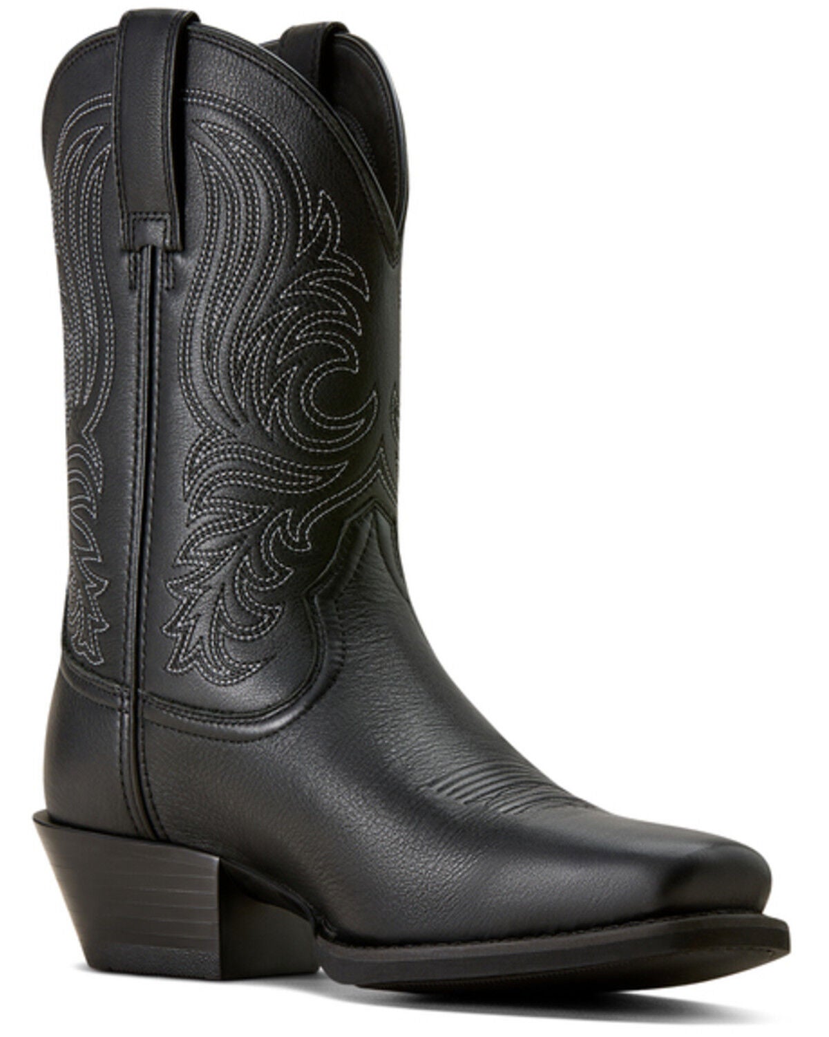Image #1 - Ariat Men's Sport Lawman Performance Western Boots - Square Toe, Black, hi-res