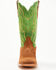 Image #4 - Cody James Men's Tomahawk Roughout Tall Western Boots - Broad Square Toe, Green, hi-res