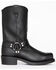 Image #2 - Brothers and Sons Men's Pull-On Motorcycle Boots - Square Toe, Black, hi-res