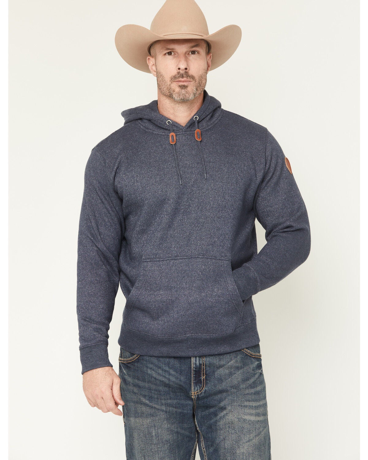 Cody James Men's Ballast Knit Hooded Sweatshirt, Navy, hi-res