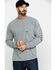 Image #5 - Ariat Men's Gray Rebar Cotton Strong Graphic Long Sleeve Work Shirt - Big & Tall, Heather Grey, hi-res