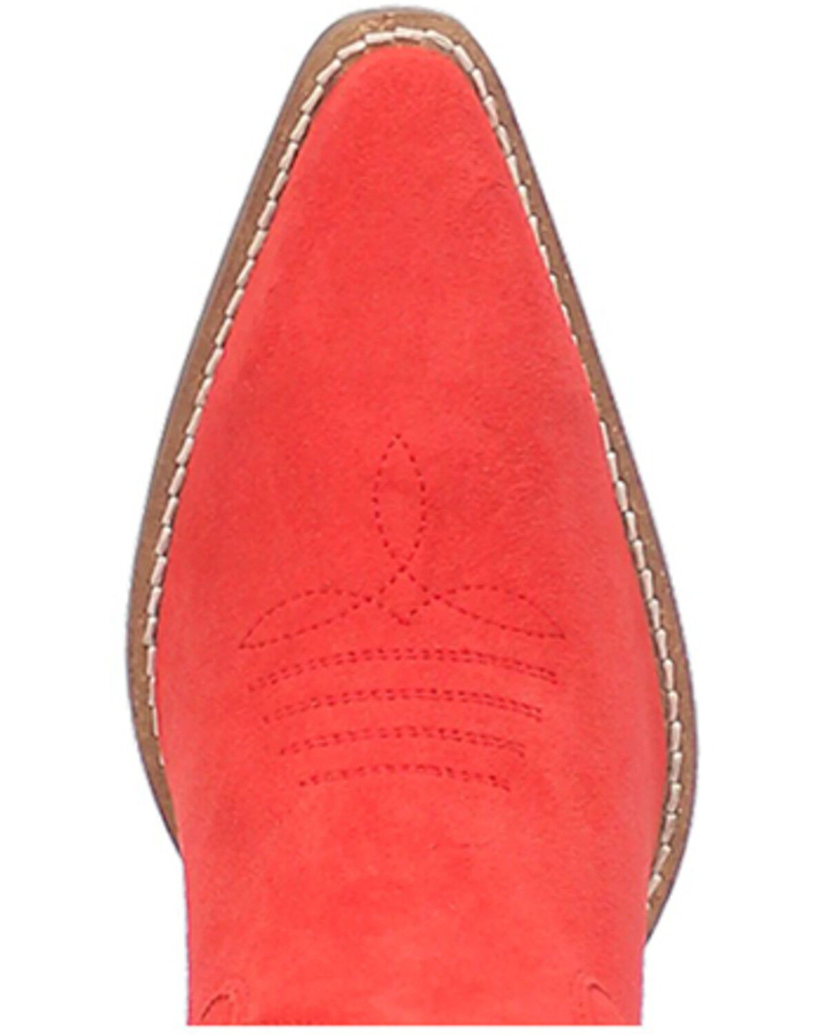 Image #6 - Dingo Women's Thunder Road Western Performance Boots - Snip Toe, Red, hi-res