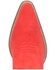 Image #6 - Dingo Women's Thunder Road Western Performance Boots - Snip Toe, Red, hi-res