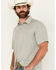 Image #2 - Wrangler Men's Solid Short Sleeve Performance Polo, Grey, hi-res