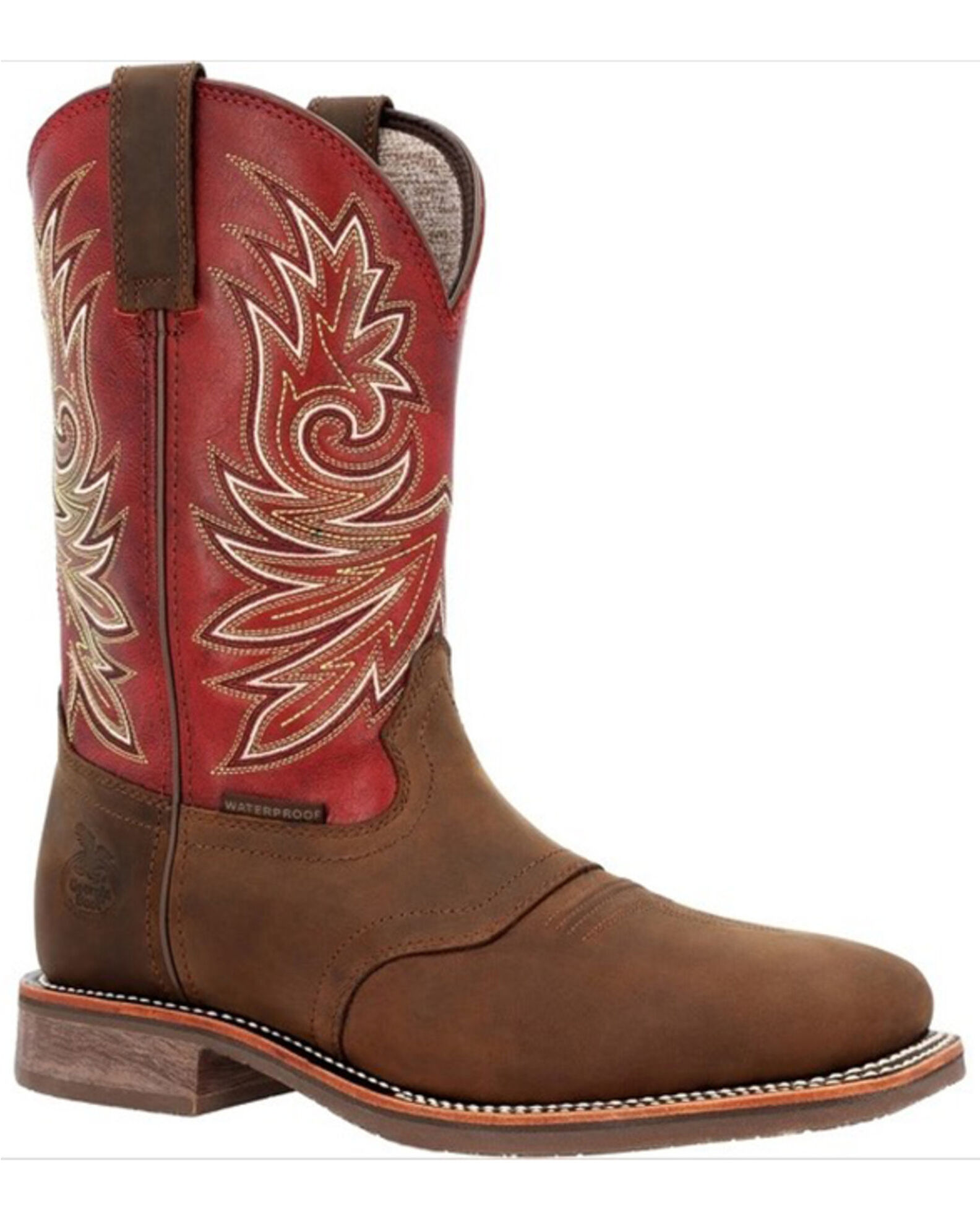 Georgia boots hotsell square toe