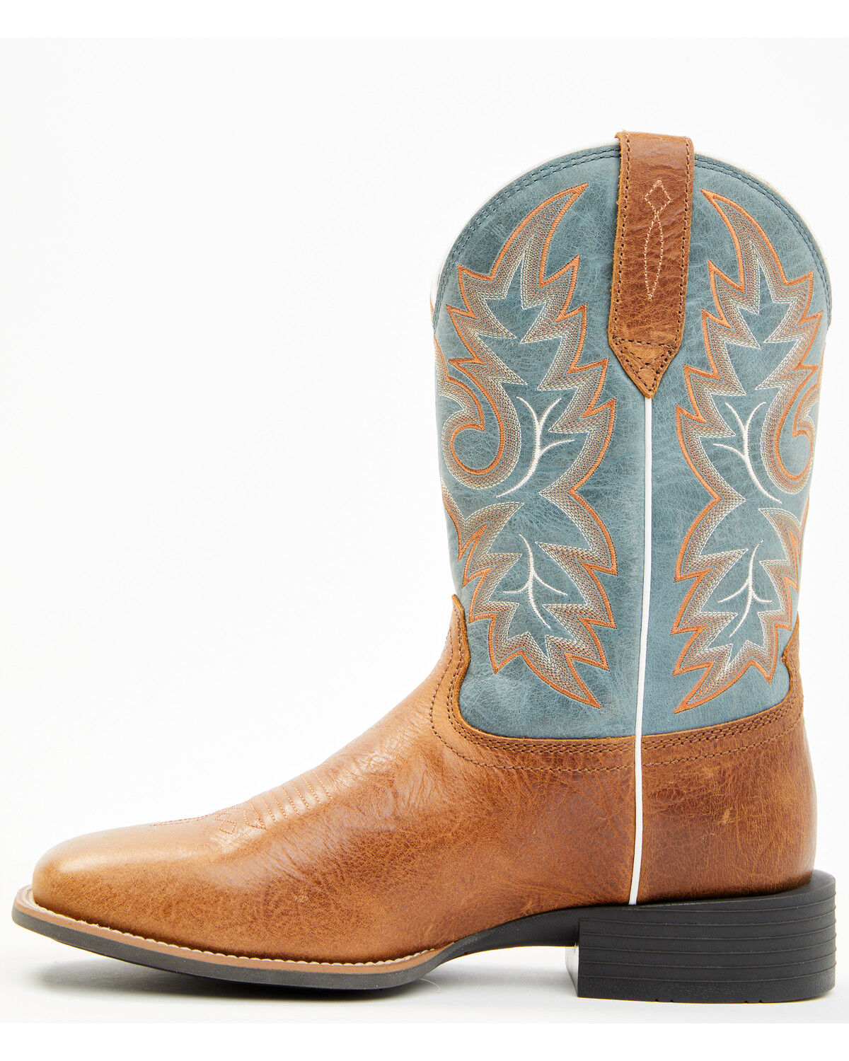 Image #3 - Cody James Men's Badge Xero Gravity™ Western Boots - Broad Square Toe, Brown, hi-res