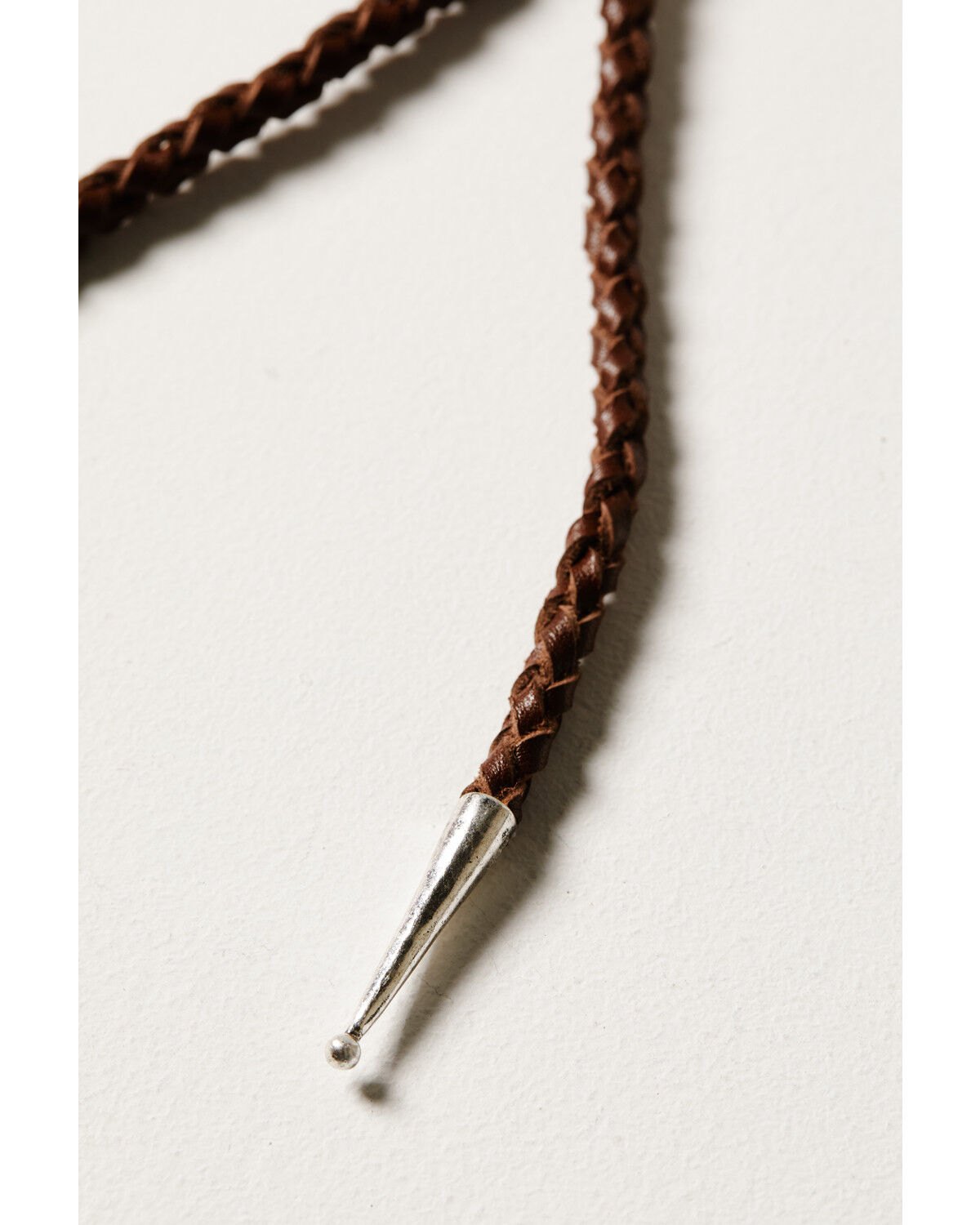 Image #3 - Idyllwind Women's Crestdale Braided Bolo Necklace, Brown, hi-res