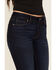 Image #2 - Shyanne Women's Aria Mid Rise Bootcut Stretch Denim Jeans, Medium Wash, hi-res