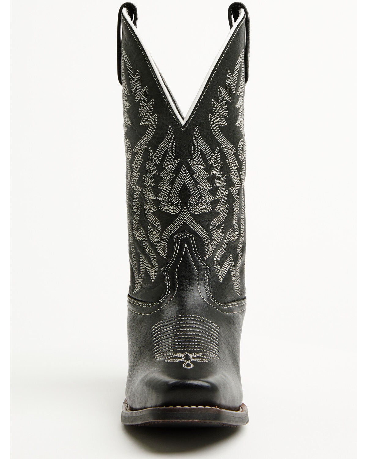 Image #4 - Laredo Women's Vera Western Boots - Square Toe, Black, hi-res