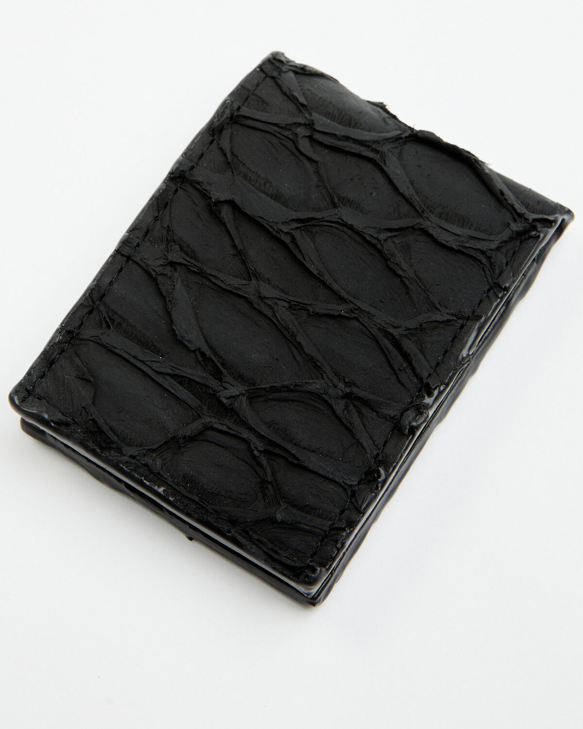 Image #2 - Cody James Men's Exotic Pirarucu Bi-Fold Wallet, Black, hi-res