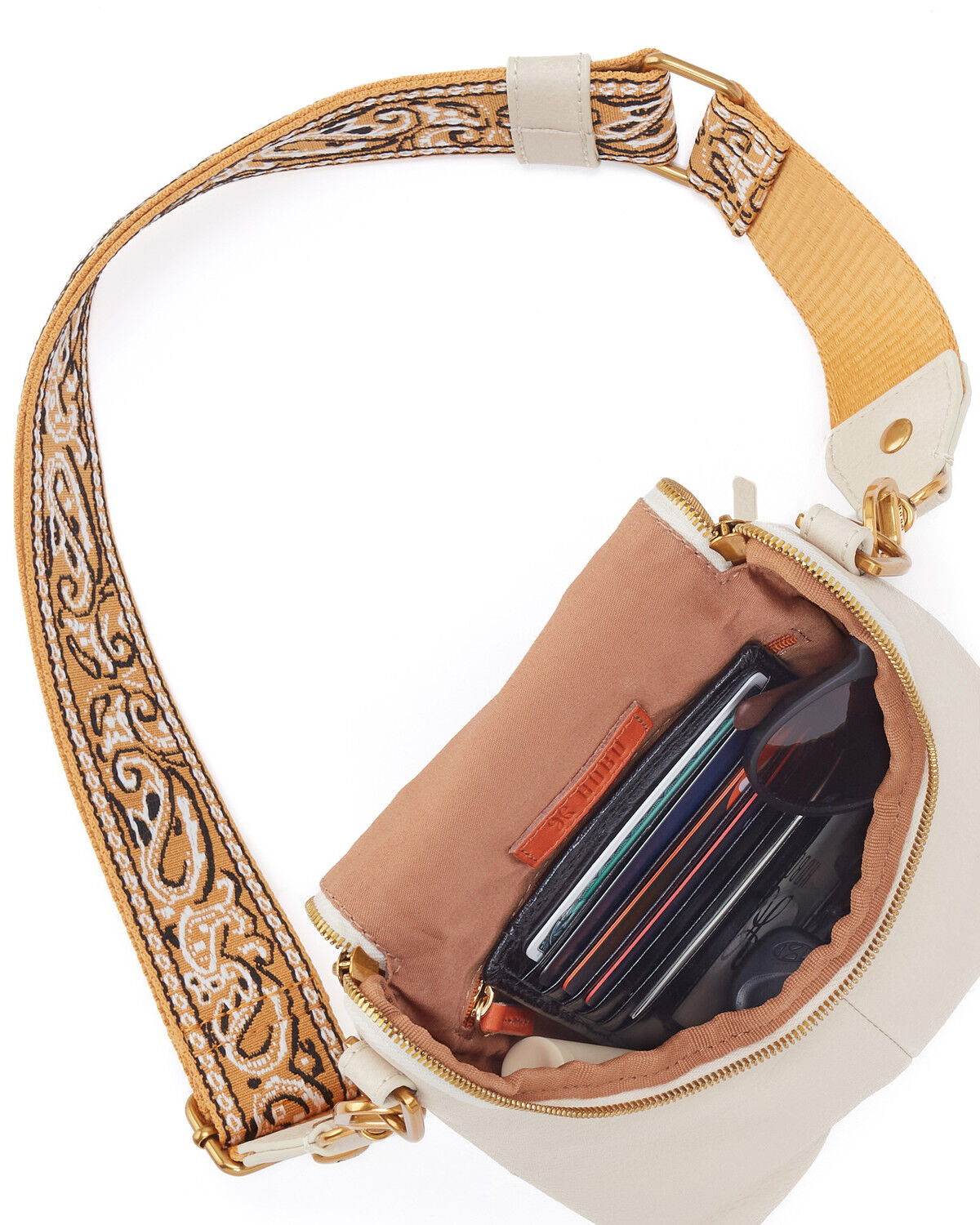 Image #2 - Hobo Women's Fern Crossbody Bag, Off White, hi-res