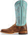 Image #3 - Tony Lama Men's Cabra Foot Western Boots - Square Toe, Honey, hi-res
