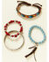 Image #2 - Shyanne Women's Summer Nights Red Southwestern Bead Bracelet Set, Red, hi-res