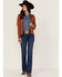 RANK 45 Women's Quilted Zip-Front Jacket , Rust Copper, hi-res