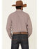 Cinch Men's White Floral Geo Print Long Sleeve Western Shirt , White, hi-res