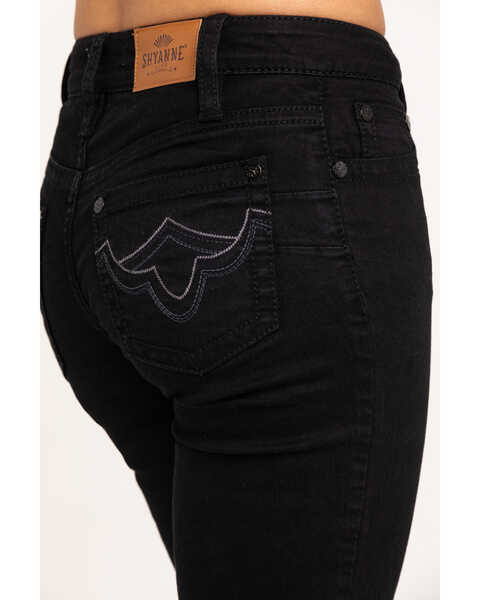 Image #4 - Shyanne Women's Riding Bootcut Jeans, Black, hi-res