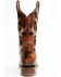 Image #5 - Dan Post Women's Athena Floral Embroidered Western Performance Boots - Broad Square Toe, Tan, hi-res