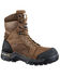 Carhartt Men's 8" Rugged Flex Waterproof Insulated Work Boots - Composite Toe, Dark Brown, hi-res