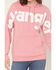 Image #3 - Wrangler Retro Women's Logo Hoodie, Pink, hi-res