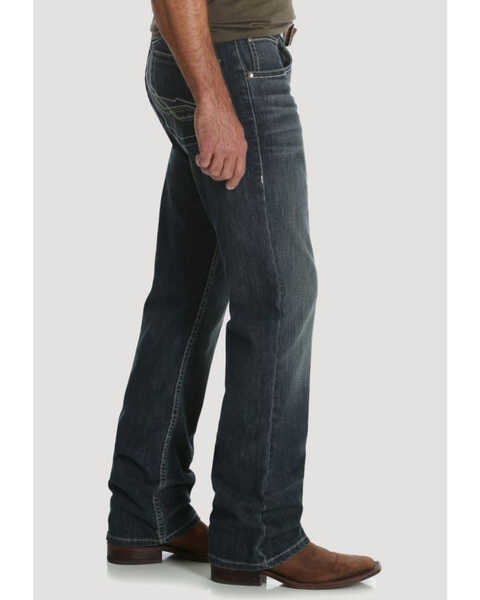 Wrangler 20X Men's No. 42 Glasgow Vintage Stretch Slim Bootcut Jeans , Blue, hi-res