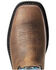 Image #4 - Ariat Men's Coil WorkHog® Western Work Boots - Soft Toe, Brown, hi-res