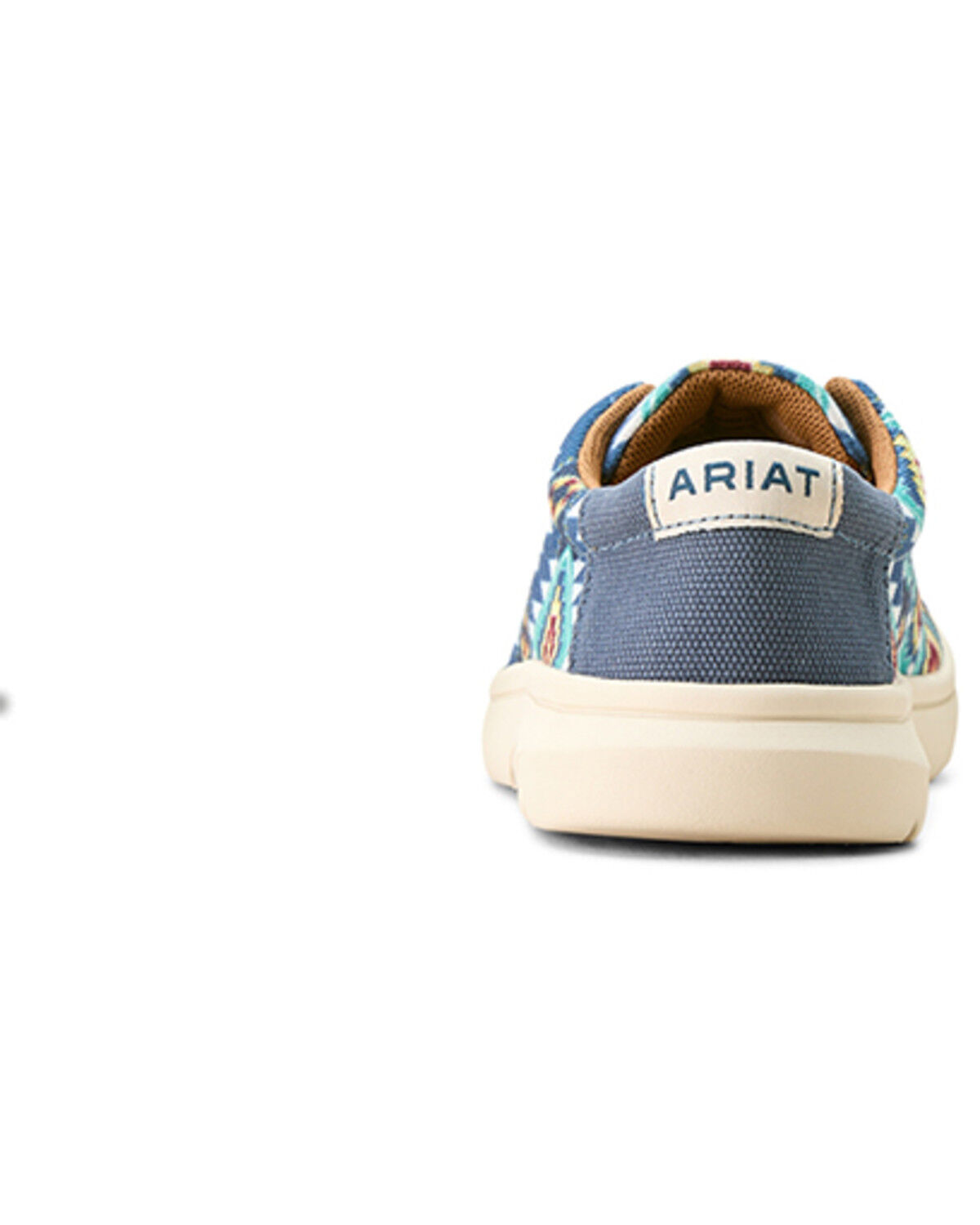 Image #3 - Ariat Little Boys' Southwestern Print Hilo Casual Shoes - Moc Toe, Blue, hi-res
