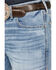 Image #2 - Ariat Men's M5 Hartley Waco Light Wash Straight Rigid Jeans - Big, Light Wash, hi-res
