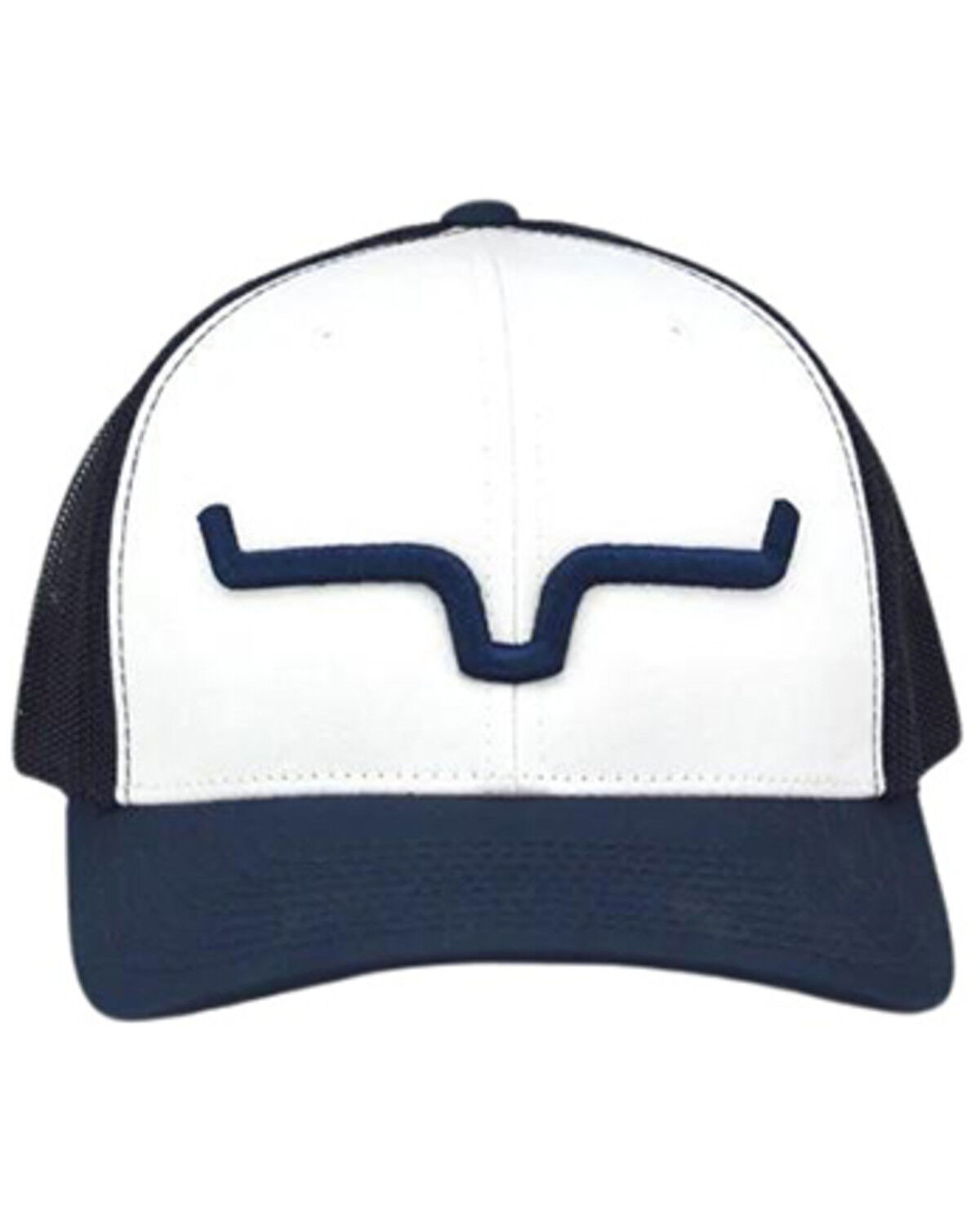 Image #3 - Kimes Ranch Men's Weekly Trucker Cap, Navy, hi-res