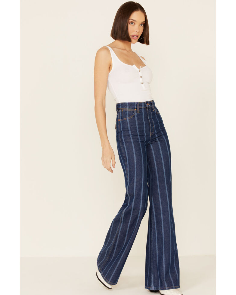 Wrangler Women's Laser Stripe Flare Jeans - Country Outfitter