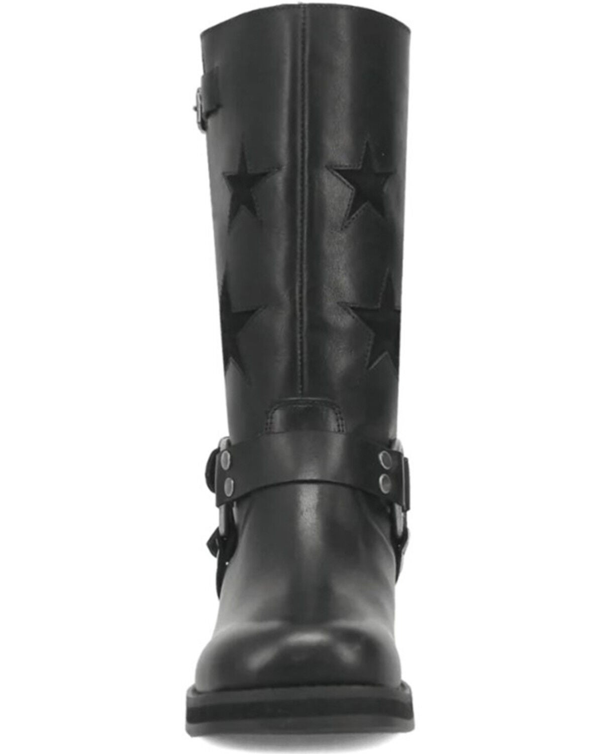 Image #4 - Dingo Women's Blacklist Star Inlay Harness Boots - Round Toe, , hi-res