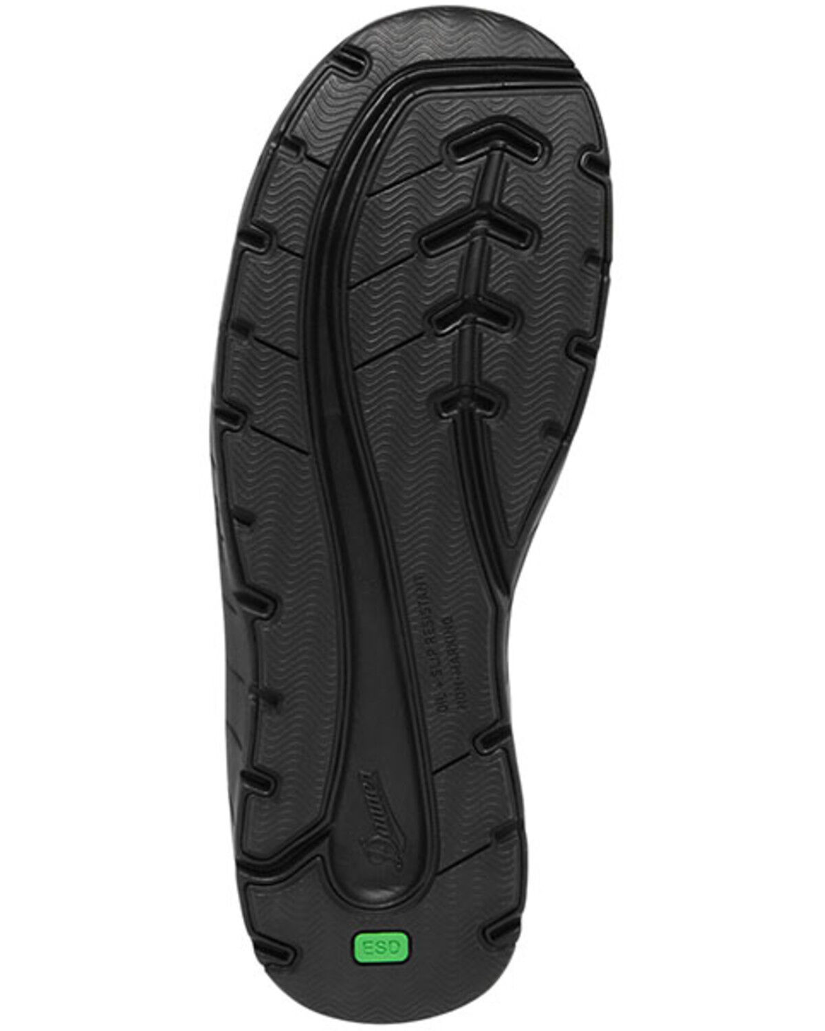 Image #5 - Danner Women's Run Time 3 ESD Work Sneakers - Composite Toe, Black, hi-res
