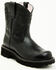 Image #1 - Ariat Women's Madison Ave Fatbaby Western Short Boots - Round Toe, Black, hi-res