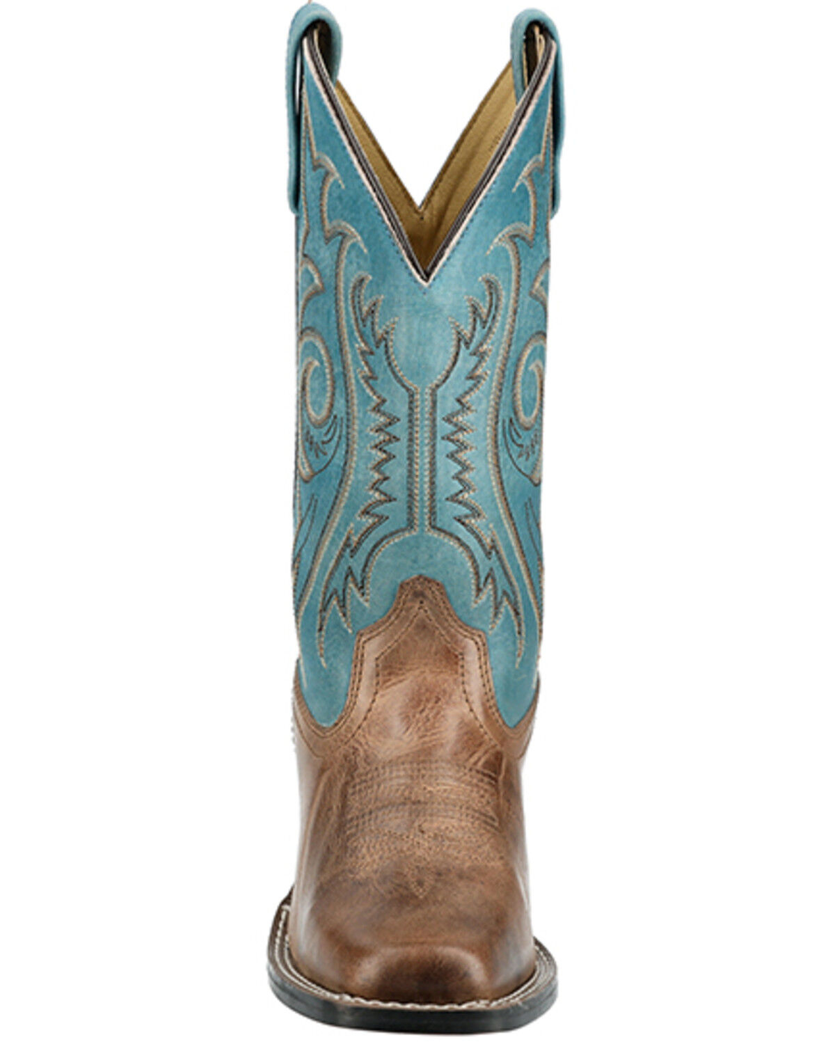 Image #4 - Smoky Mountain Women's Victoria Western Boots - Snip Toe, Brown, hi-res