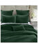 Image #1 - HiEnd Accents Emerald Stonewashed Cotton & Velvet 3-Piece Full/Queen Quilt Set, Green, hi-res