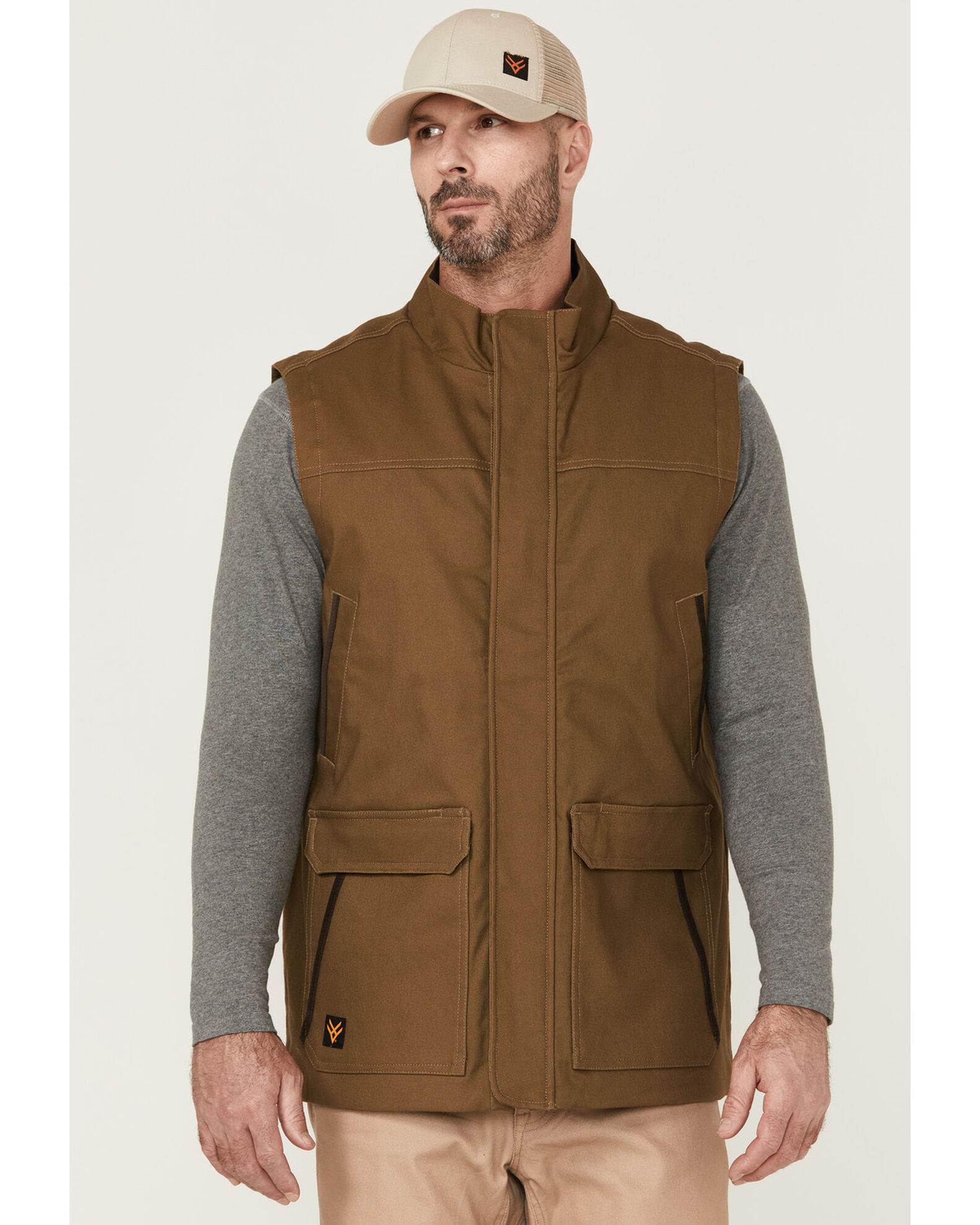 Mens work sales vest