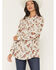 Image #1 - Panhandle Slim Women's Running Horse Long Sleeve Snap Western Shirt, Beige, hi-res