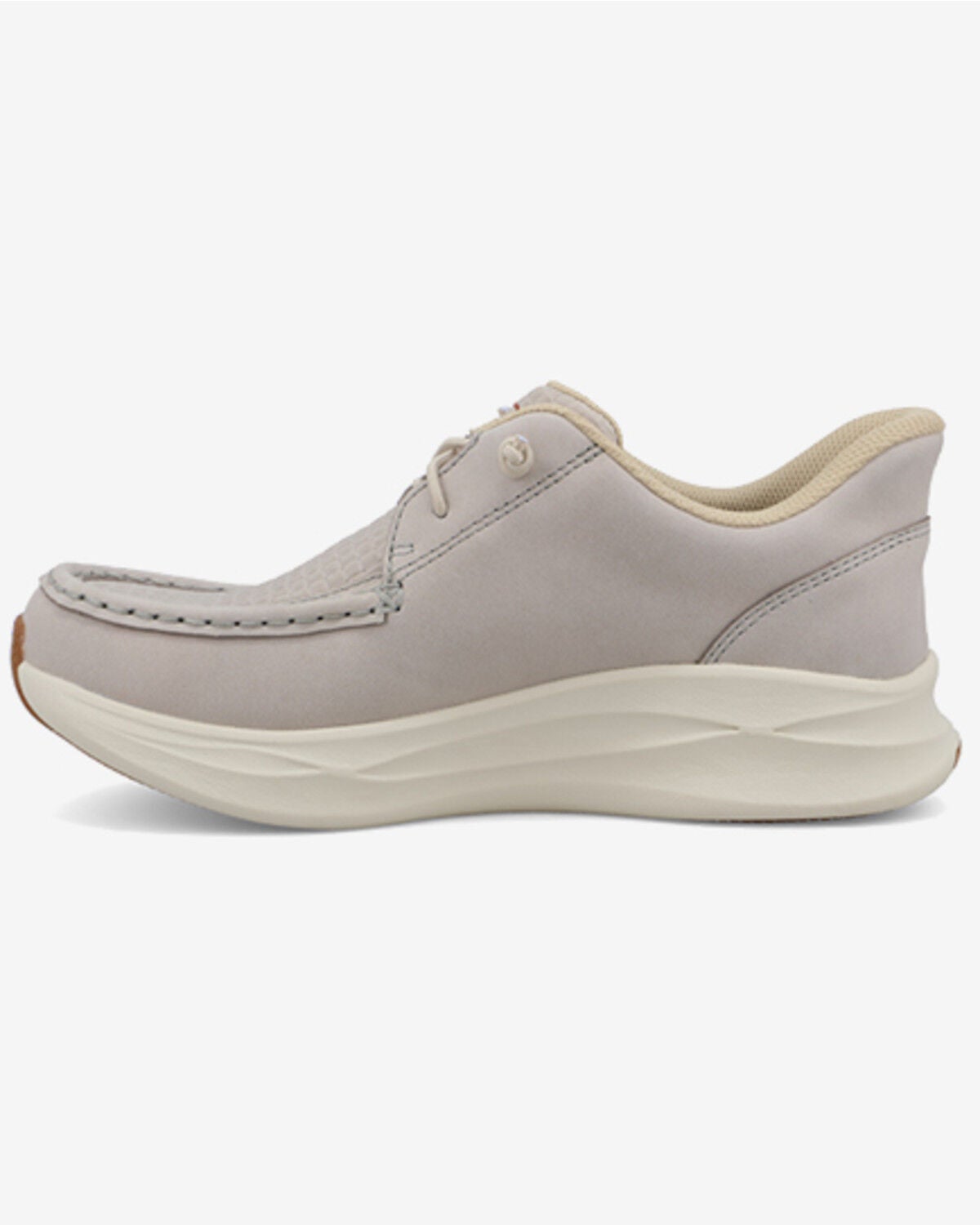 Image #3 - Twisted X Women's Feather X&trade; EZ On Casual Shoes - Moc Toe, Ivory, hi-res