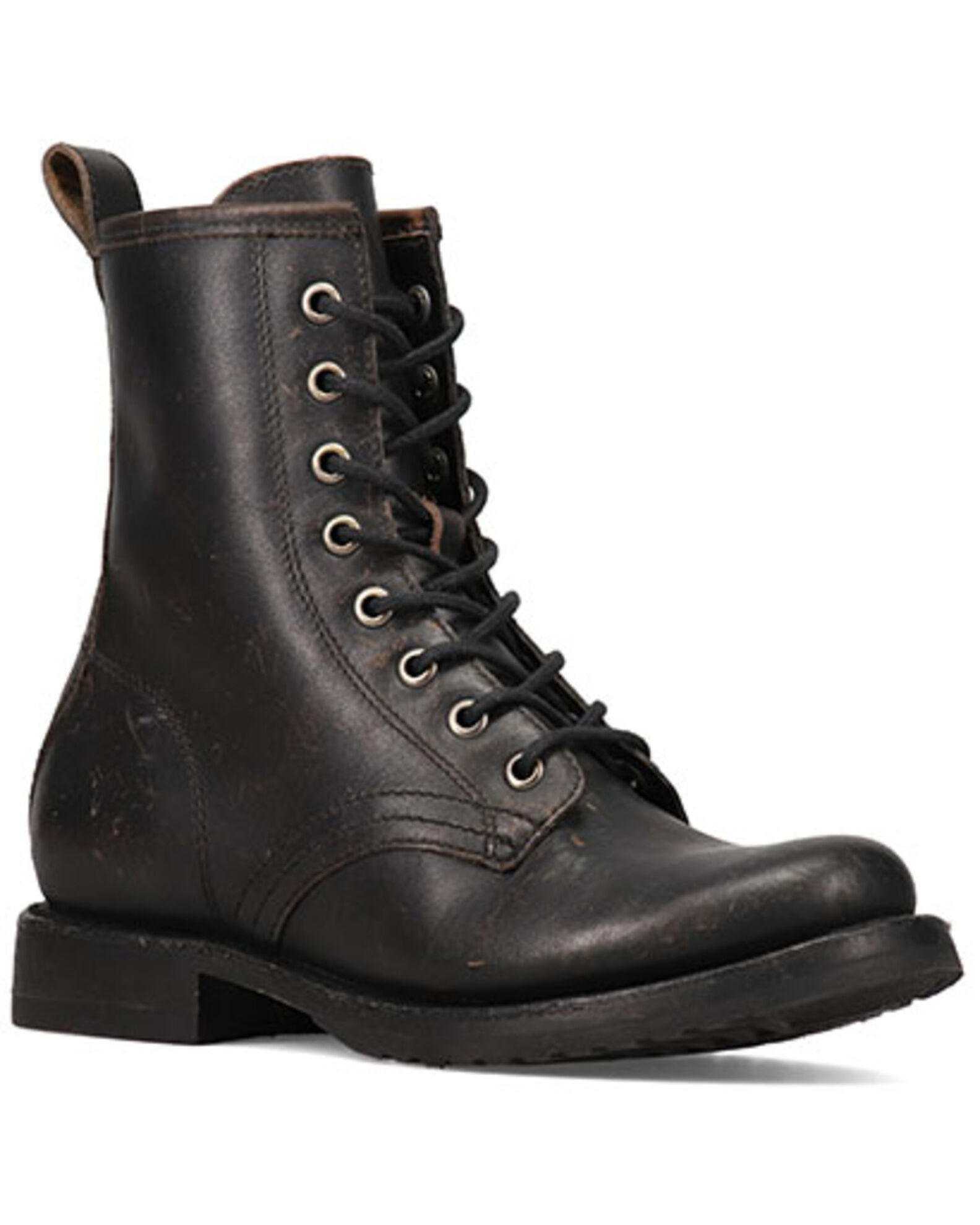 Frye Women s Veronica Flex Combat Boots Round Toe Country Outfitter