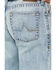 Image #4 - Ariat Men's M4 Cruz Austin Light Wash Relaxed Straight Rigid Jeans, Light Wash, hi-res