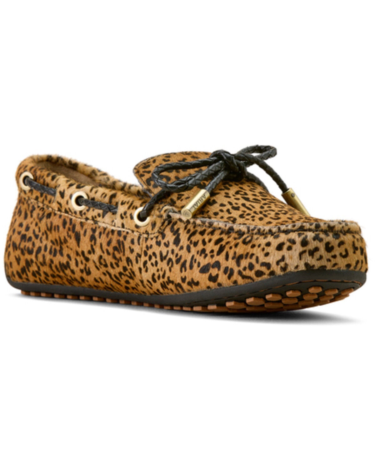 Image #1 - Ariat Women's Margot Cheetah Print Hair-On Driving Mocs, Cheetah, hi-res