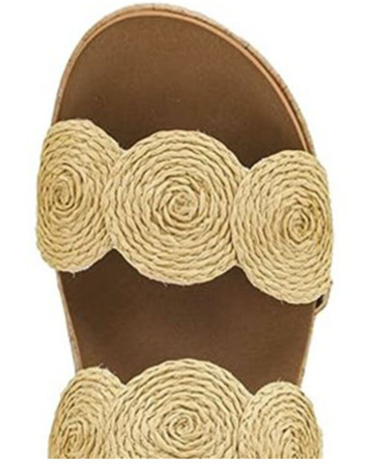 Image #4 - Corkys Women's Make A Toast Wedge Sandals, Natural, hi-res