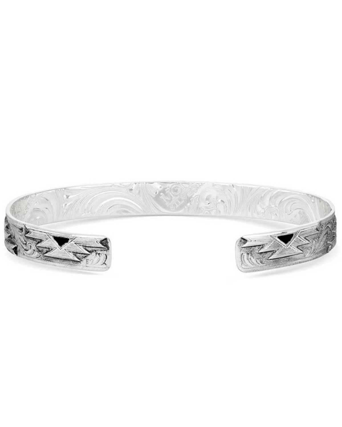 Image #2 - Montana Silversmiths Southwest Horizons Cuff Bracelet, Silver, hi-res
