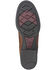 Image #5 - Ariat Men's Heritage Lacer Western Boots - Round Toe, Distressed, hi-res