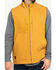 Image #4 - Hawx Men's Khaki Canvas Sherpa Lined Work Vest, Brown, hi-res