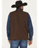 Image #4 - RANK 45® Men's Hazer Softshell Vest, Dark Brown, hi-res